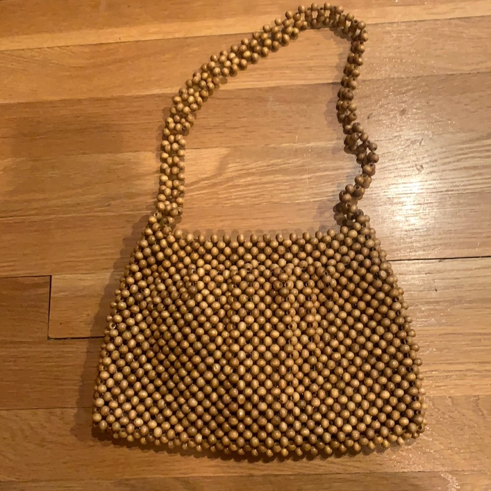 Wooden Beaded bag